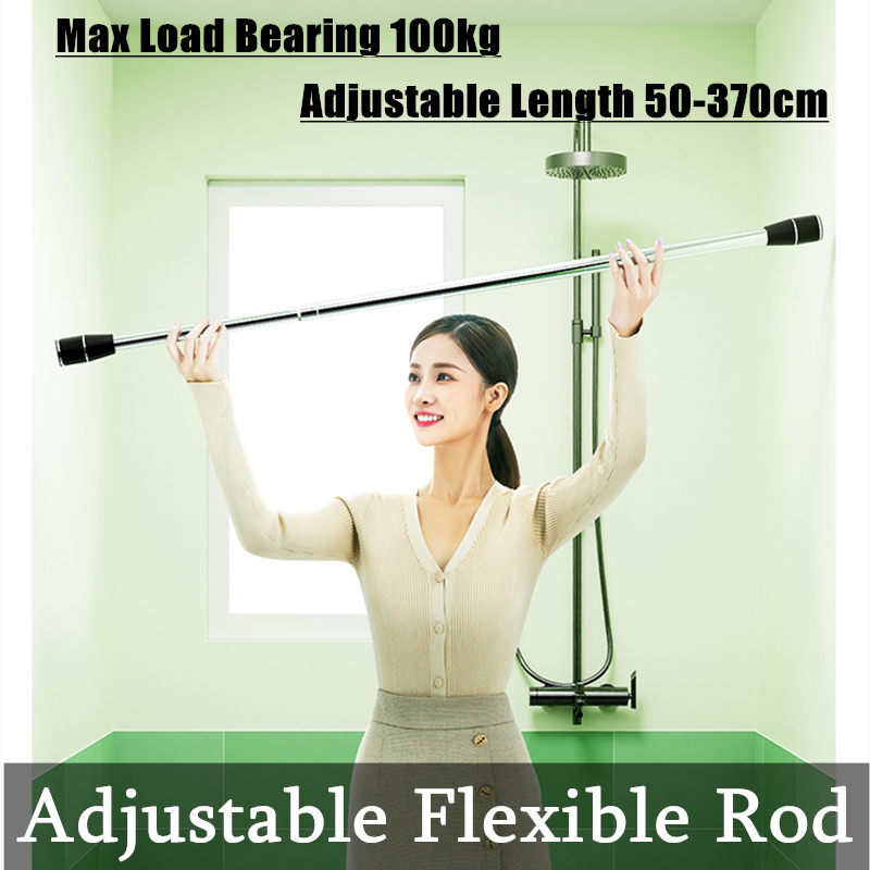 Punch-free Telescopic Rod Curtain Rod Bedroom – The Smart Choice for Your Home