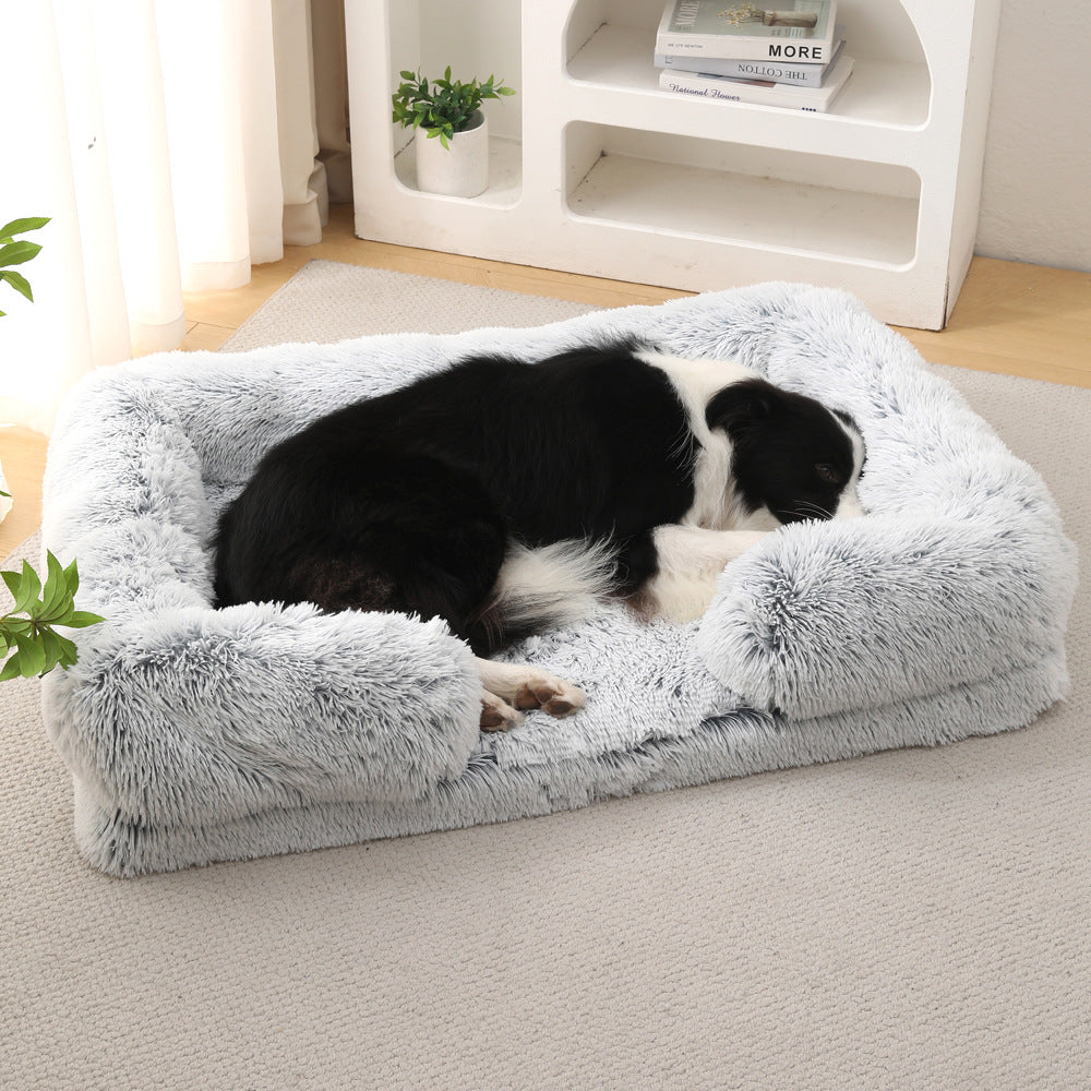 Plush Round Pet Bed Dog Bed Winter – Your Daily Essential