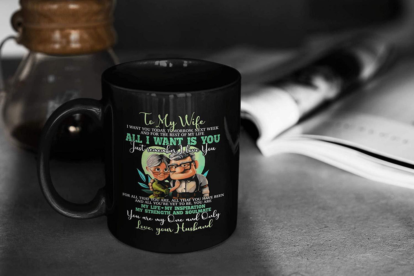 Black Ceramic Coffee Mug Mug Mark – Your Daily Essential