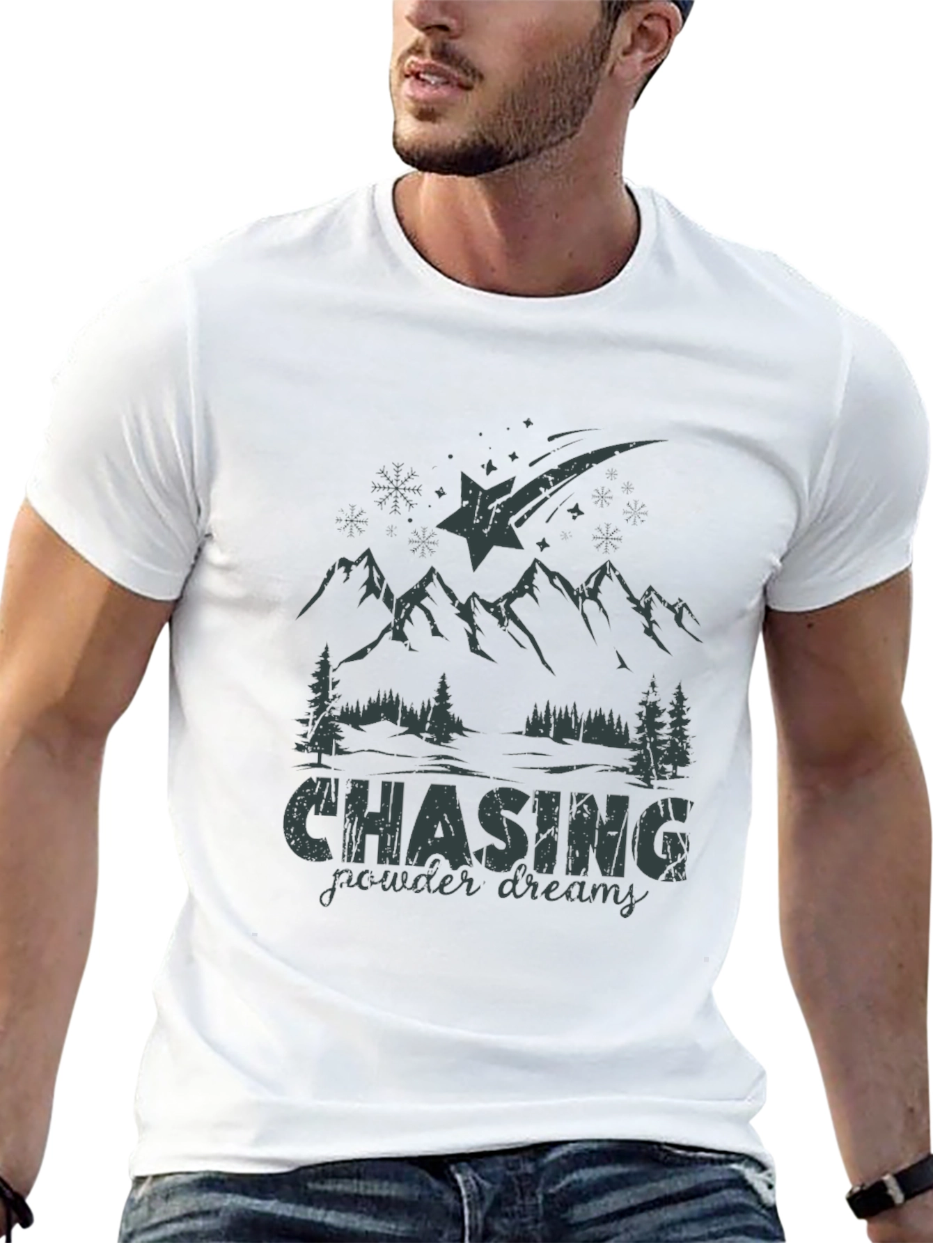 Chasing Powder Dreams Graphic Tee