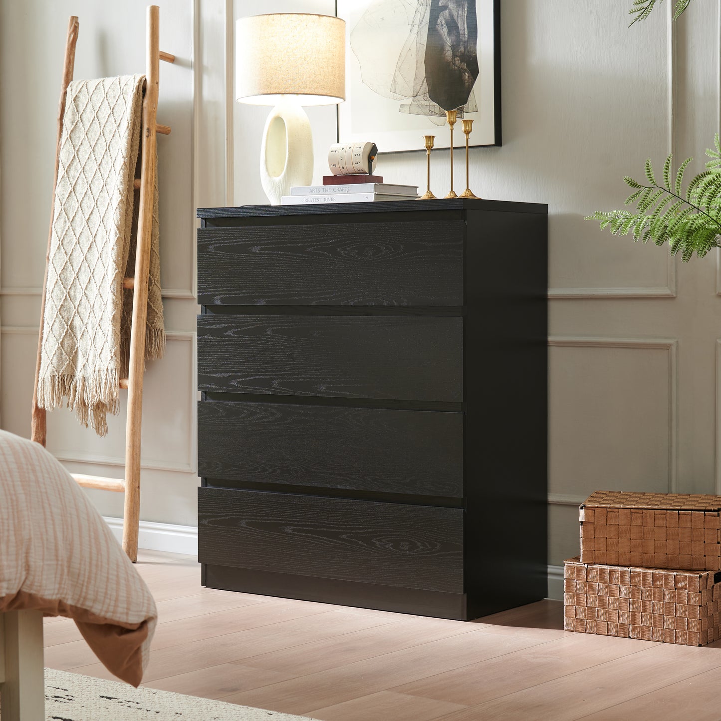 In Black Dresser For Closet With Handle-Fr – Quality You Can Trust