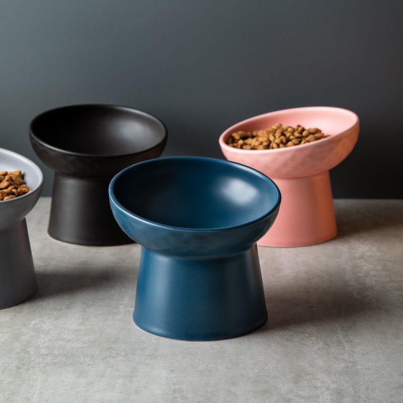 Fashion Oblique Cat Bowl Pet Bowl – The Smart Choice for Your Home