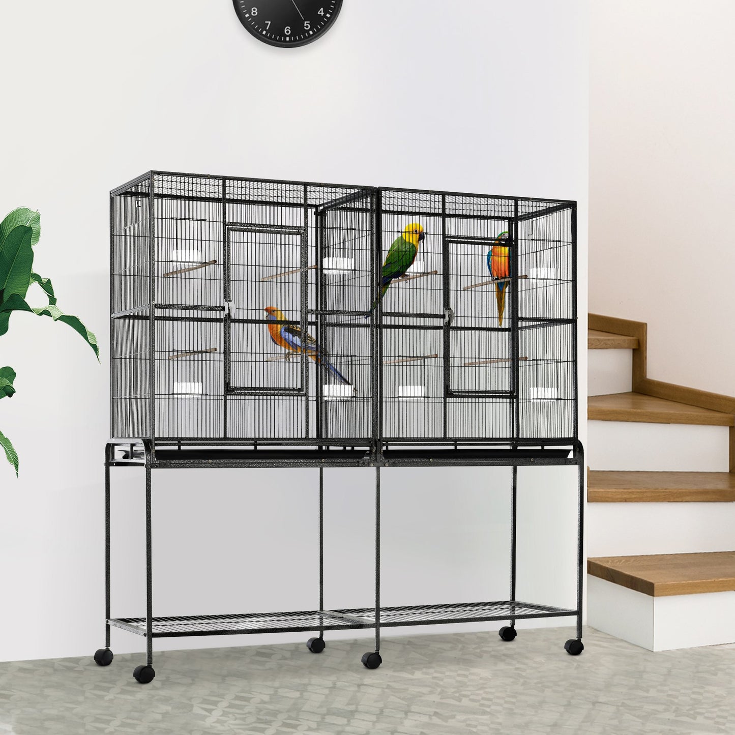 Storage Shelf Wood Perch Food Container – The Smart Choice for Your Home