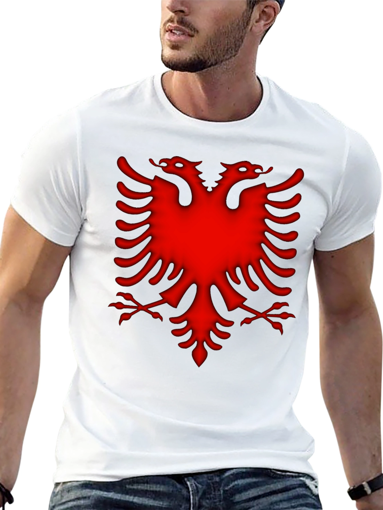 Albanian Eagle T-Shirt - Bold Graphic Tee