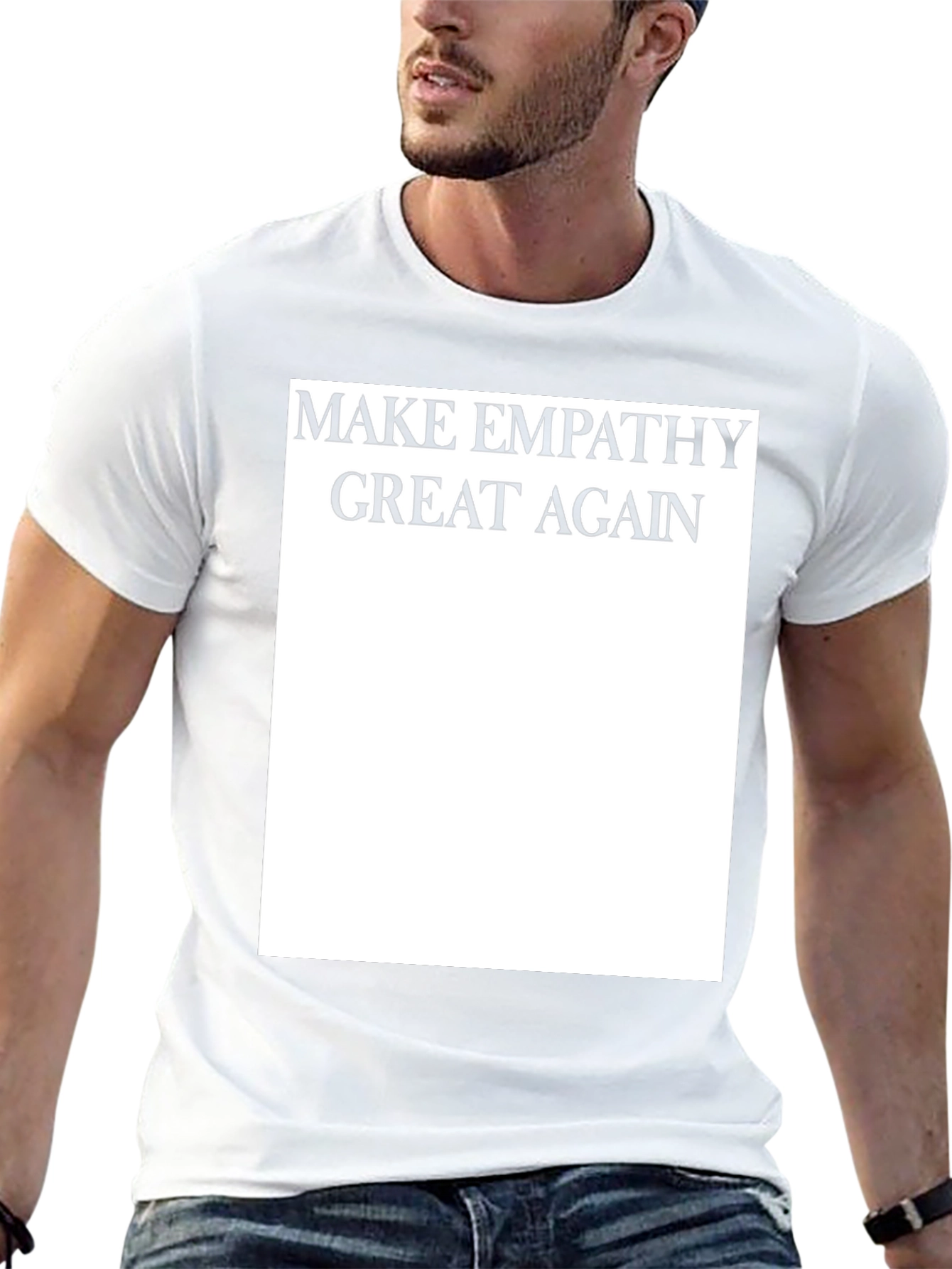 Make Empathy Great Again T-Shirt - Political Slogan Tee