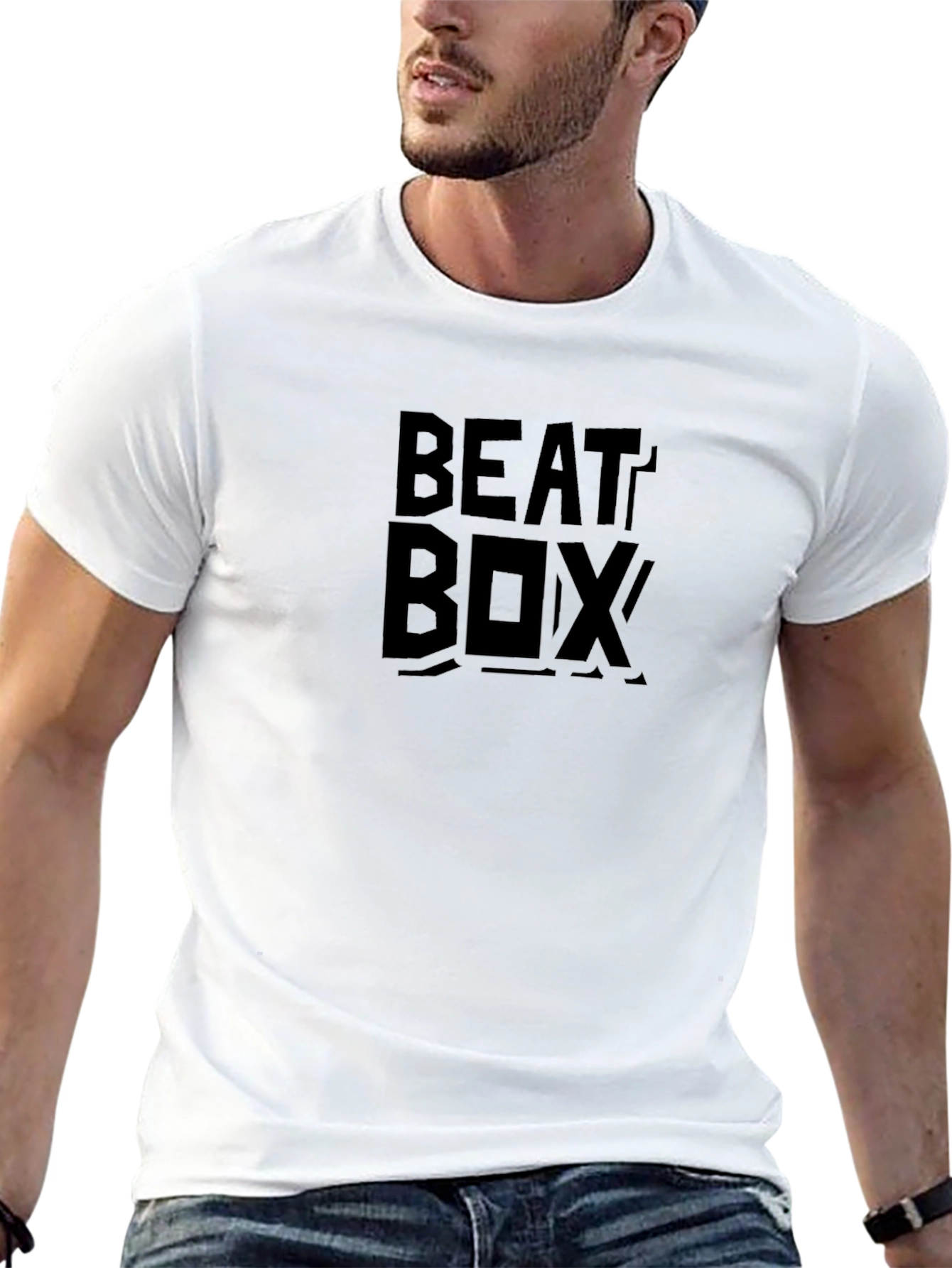 Beatbox Black Tee - Stylish Music Lovers T-Shirt