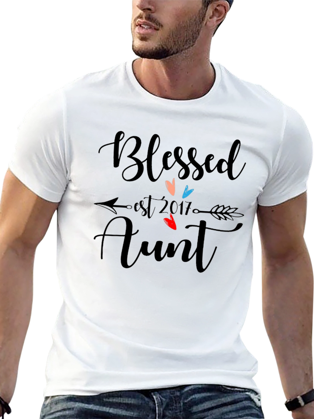 Blessed Aunt Est 2017 T-Shirt