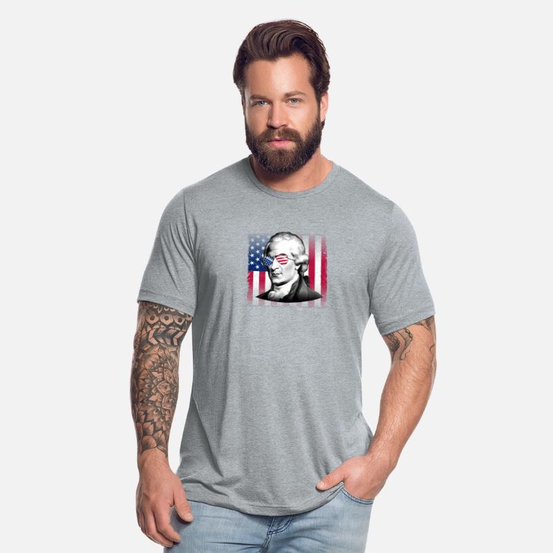 Aaron Burr Patriotic American Flag 4th of July