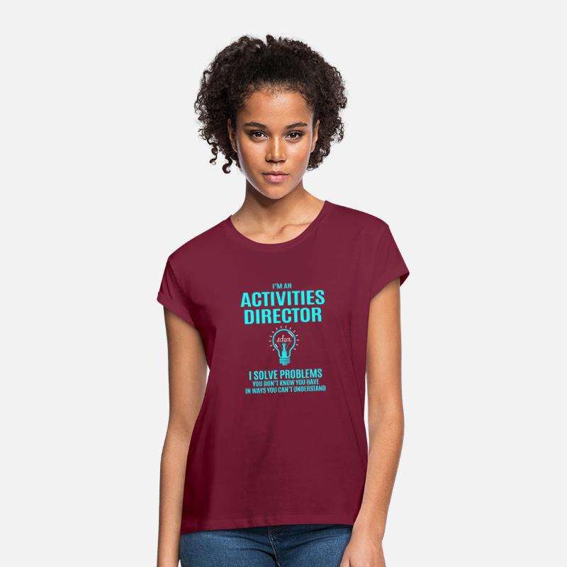 Activities Director T Shirt - I Solve Problems Gif