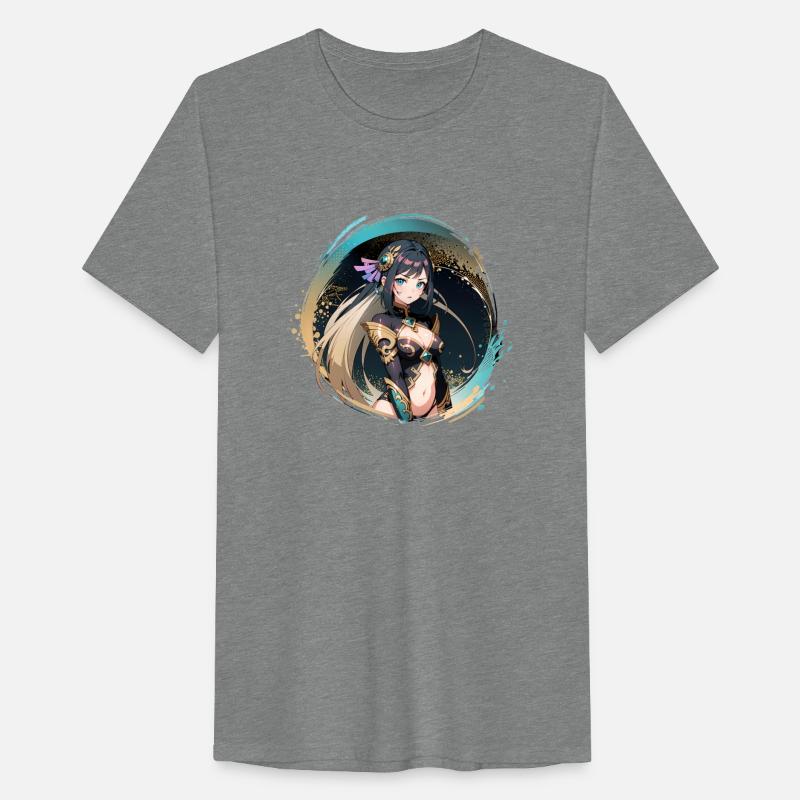 Anger and beauty colour wave