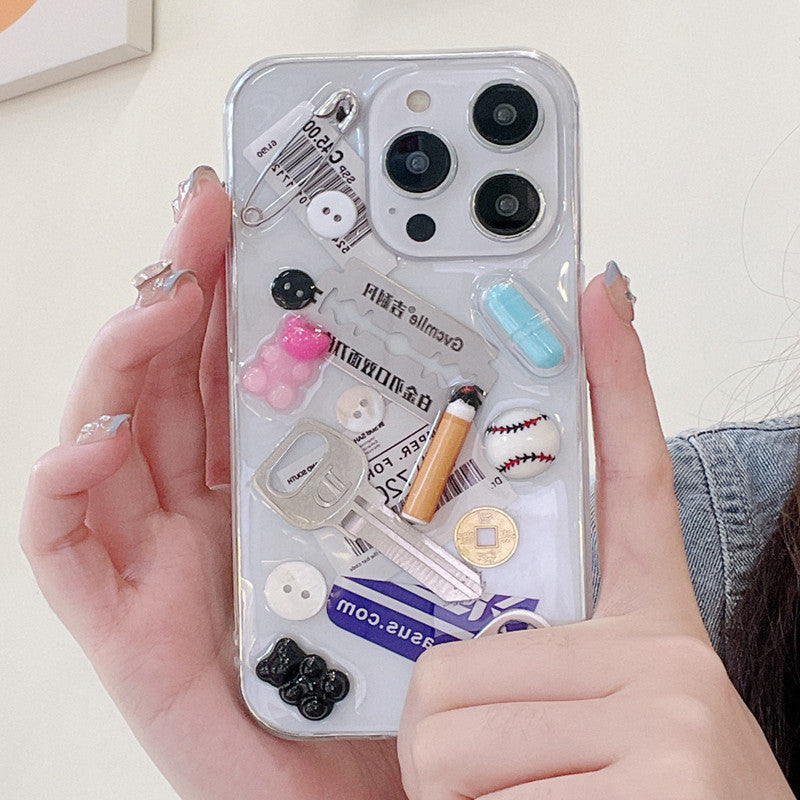 Creative Cigarette Holder Key Phone Case – Designed for Modern Living