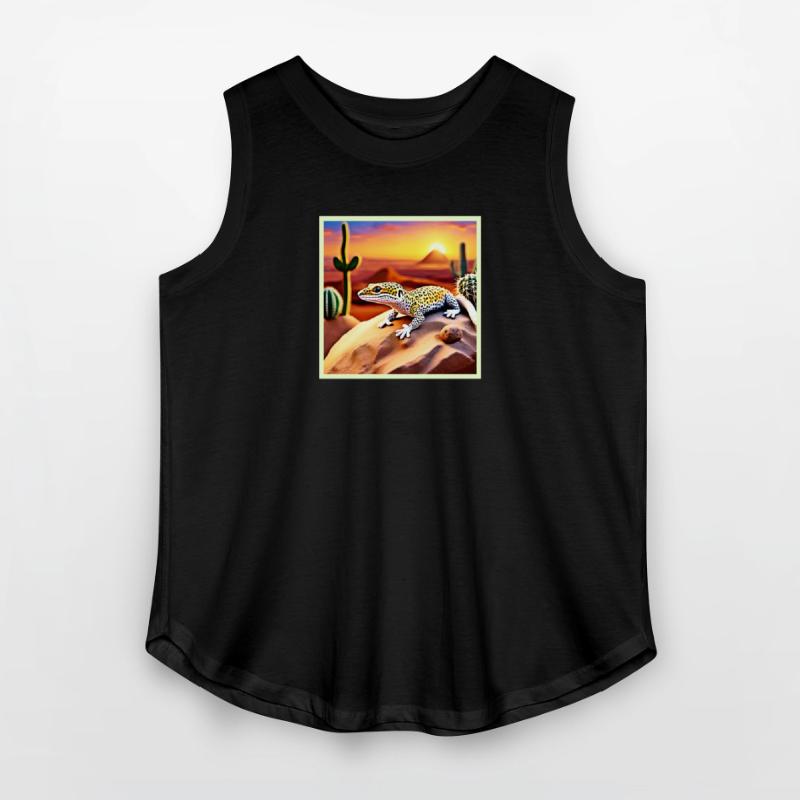 Beautiful Desert leopard Gecko Design