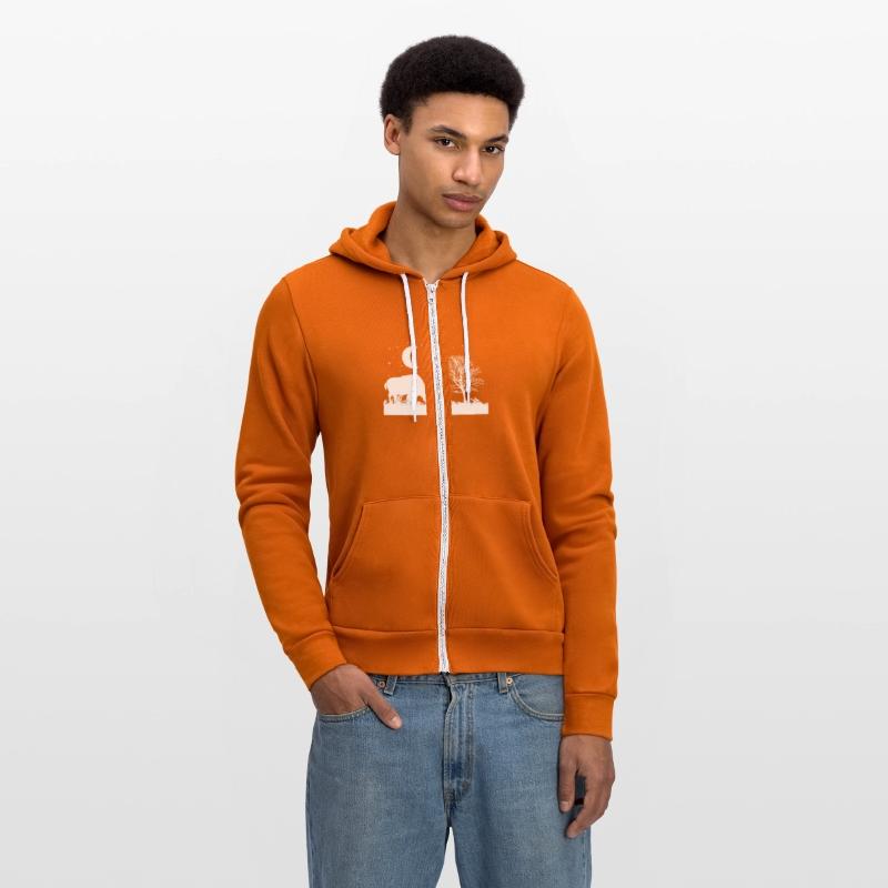 Bison eating Grass Animal