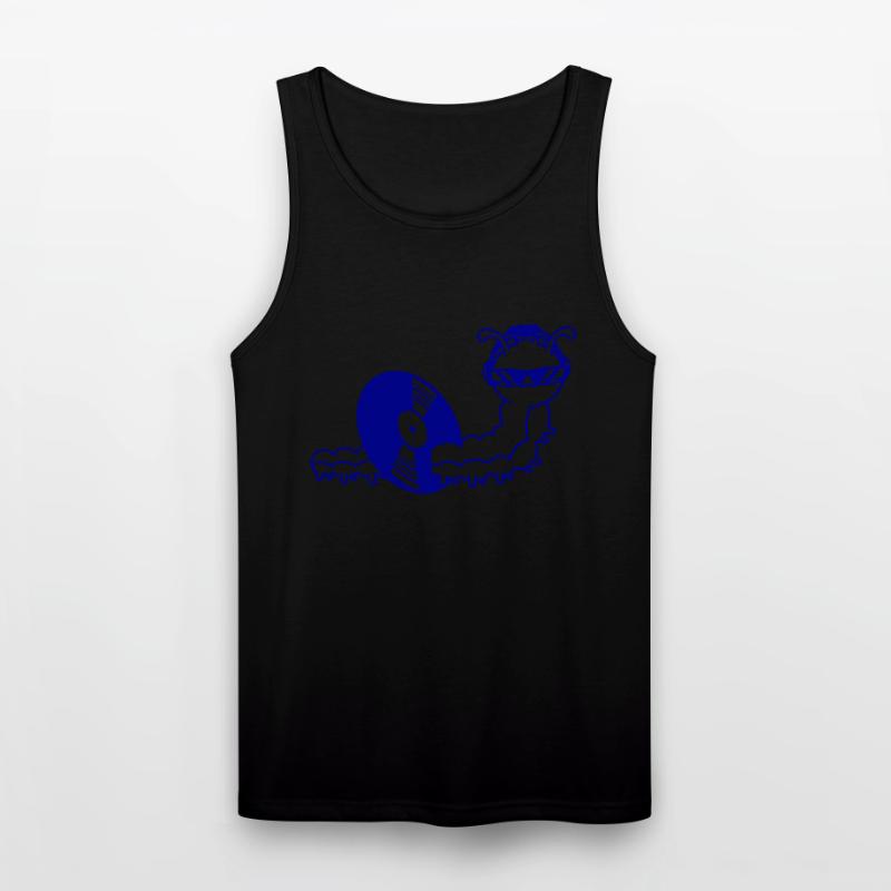 Cool DJ Caterpillar Eats Music Record Vinyl Plate