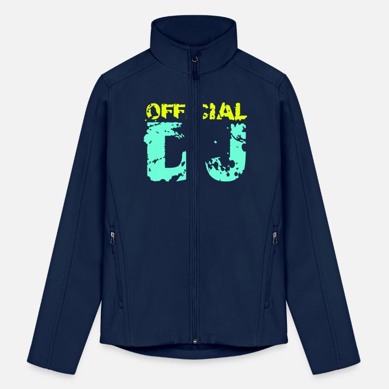 Cool Official DJ Club Music Party Stamp Graffiti