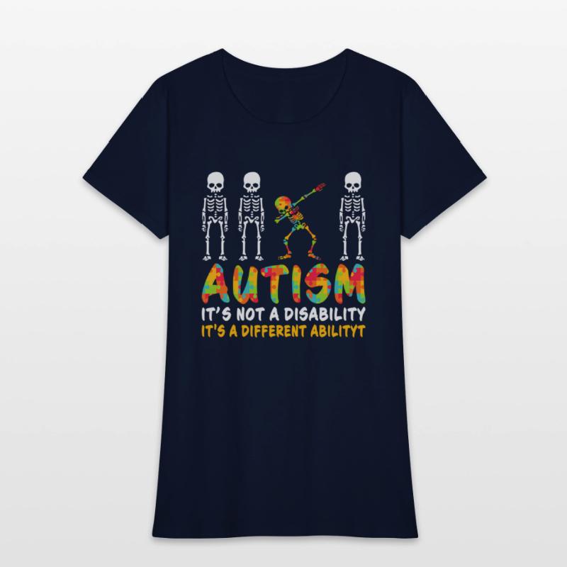 Dabbing eleton Not A Disability Autism Awareness