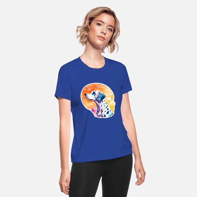 Dalmatian Dog Watercolor