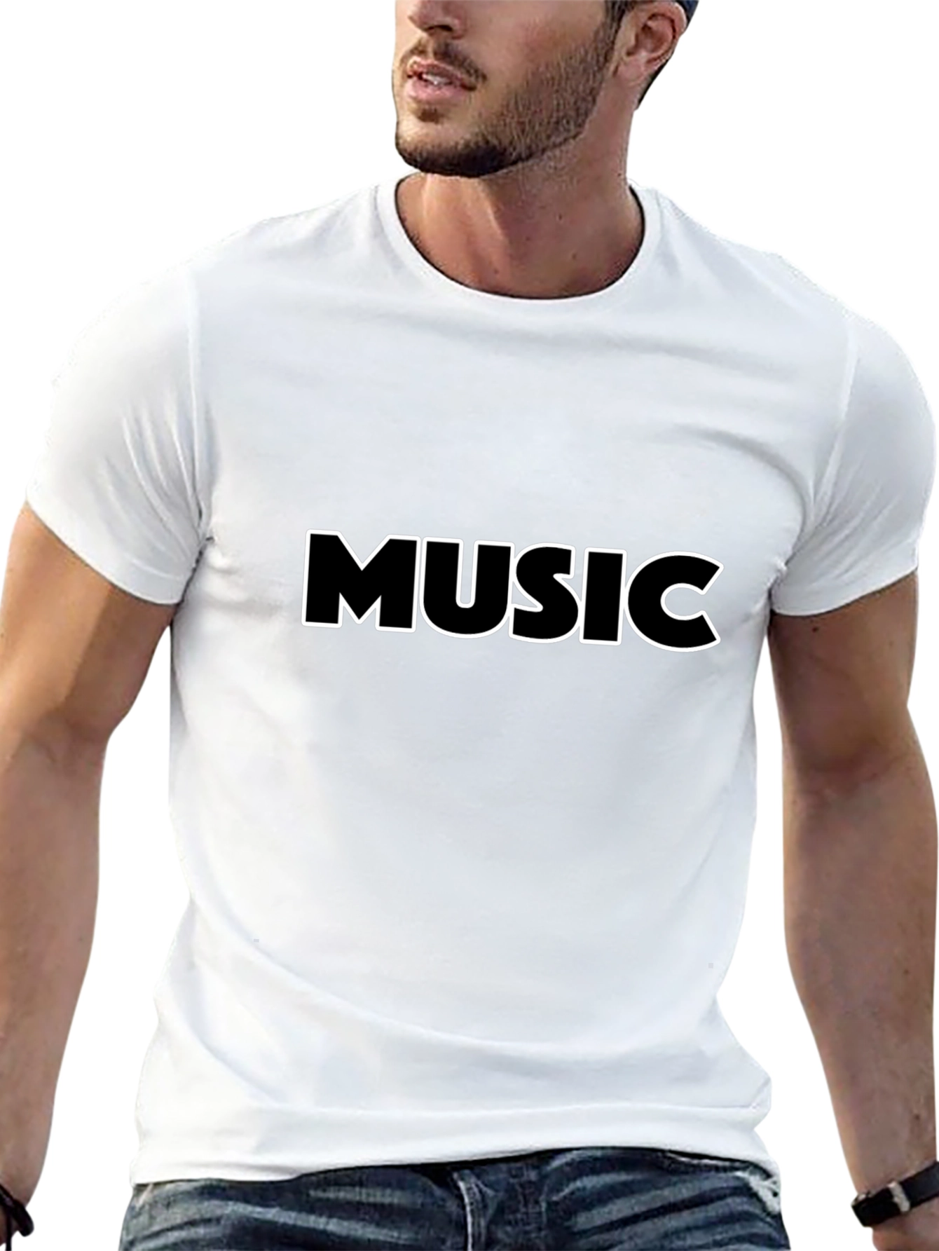 Black Music T-Shirt - Stylish & Comfortable