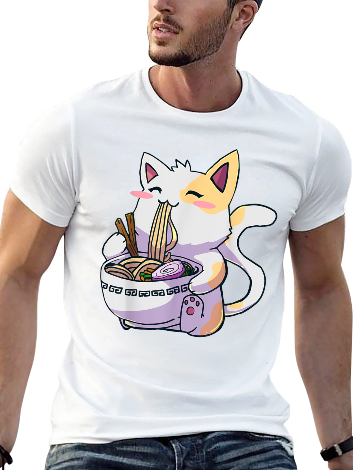 Cat Ramen Lover T-Shirt