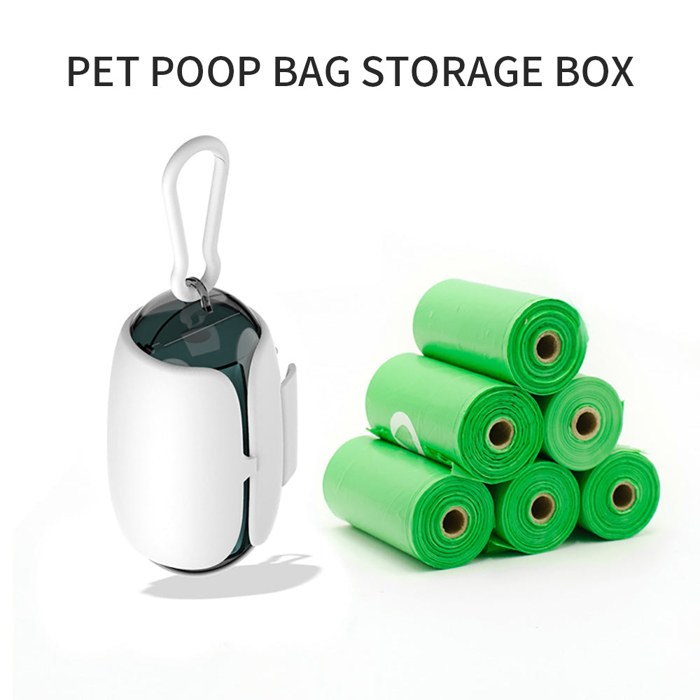Dog Poop Bag Holder And Dispenser With Leash – Designed for Modern Living