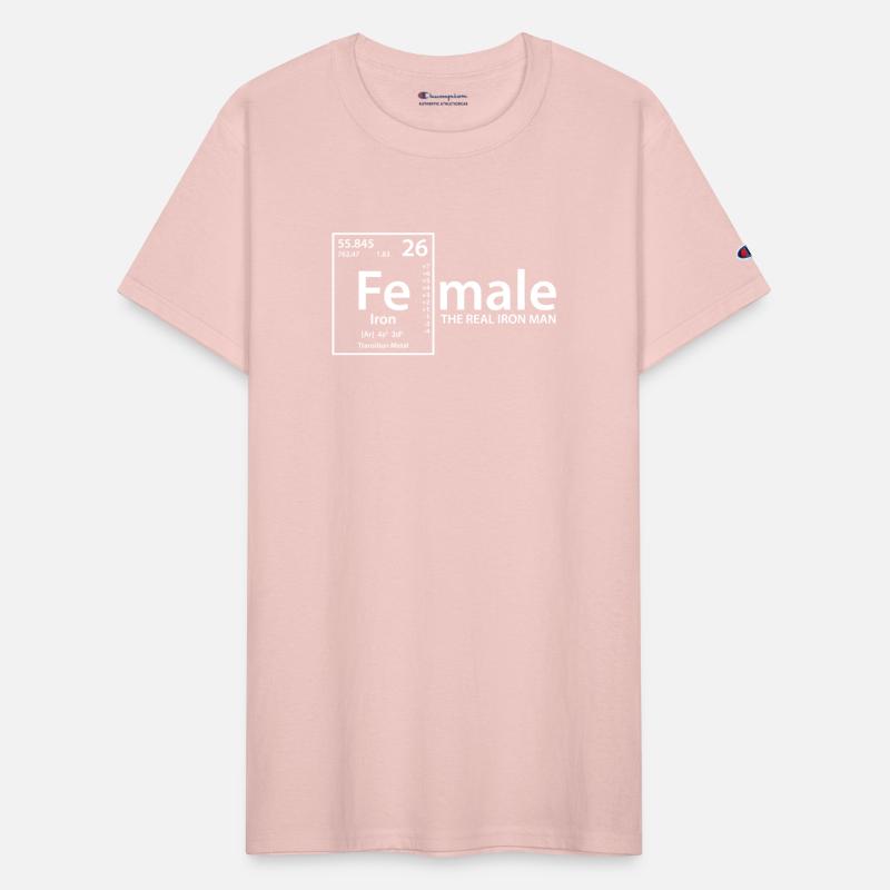 Female - The real iron man, Iron Man (white)