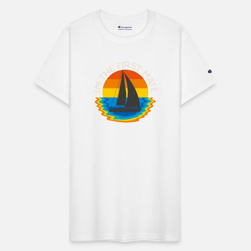 First Mate Sailing Boat Retro Boating