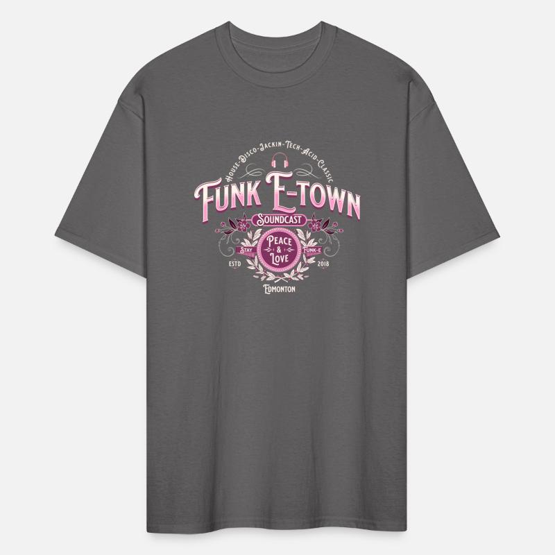 FUNK E-TOWN SOUNDCAST - 30s Logo (pink)