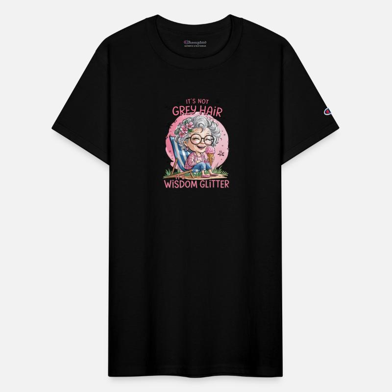 Funny Grandma Wisdom Glitter