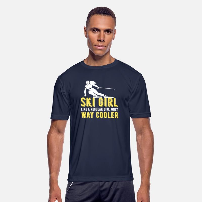 Funny Ski Saying Way Cooler Skiing Ski Girl Gift