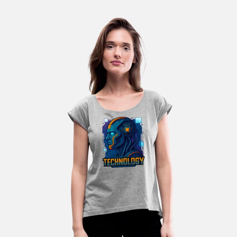 Futuristic Cyber Tech Portrait