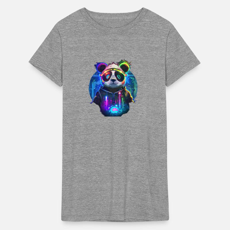 Futuristic Frenzy: Neon Panda Pop Art