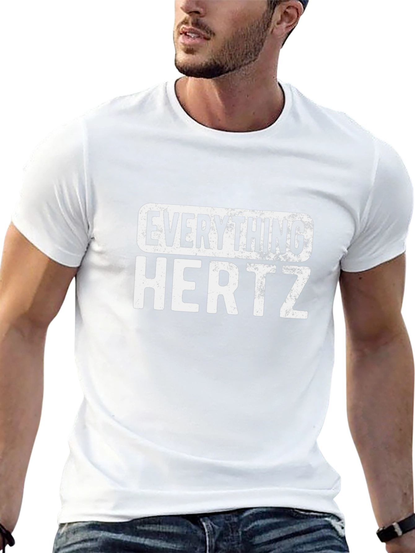 Everything Hertz Black Graphic Tee
