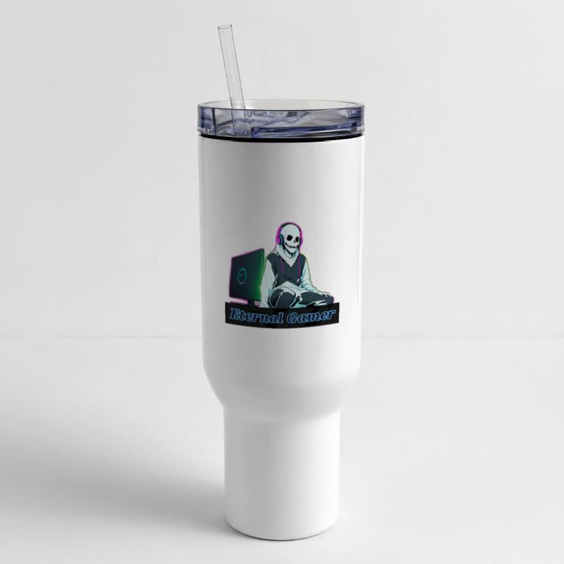 Ghost Gamer Logo – Spooky Streamer Style