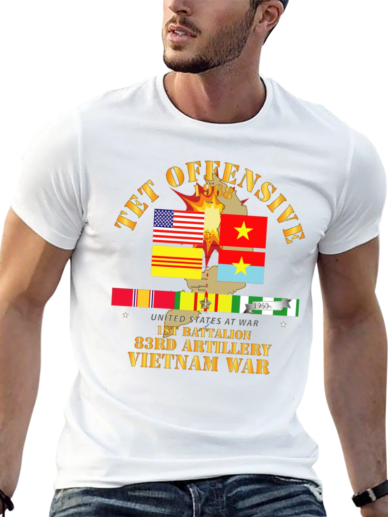 Tet Offensive Vietnam War T-Shirt