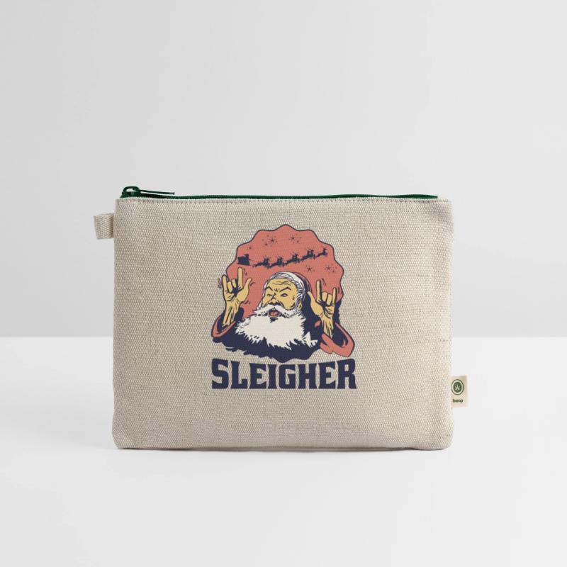 Heavy Metal Santa Sign of the Horns