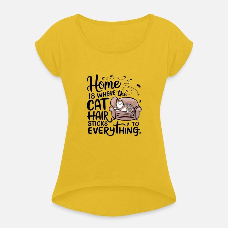 Home Is Where The Cat Hair Sticks To Everything