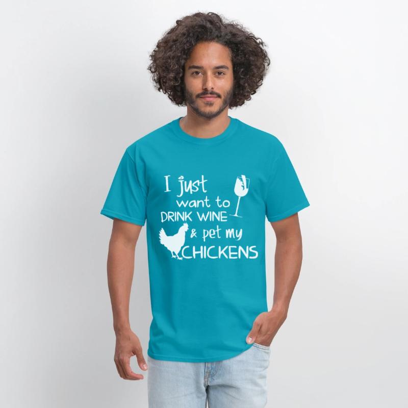 I just want to drink wine and pet my chicken wine