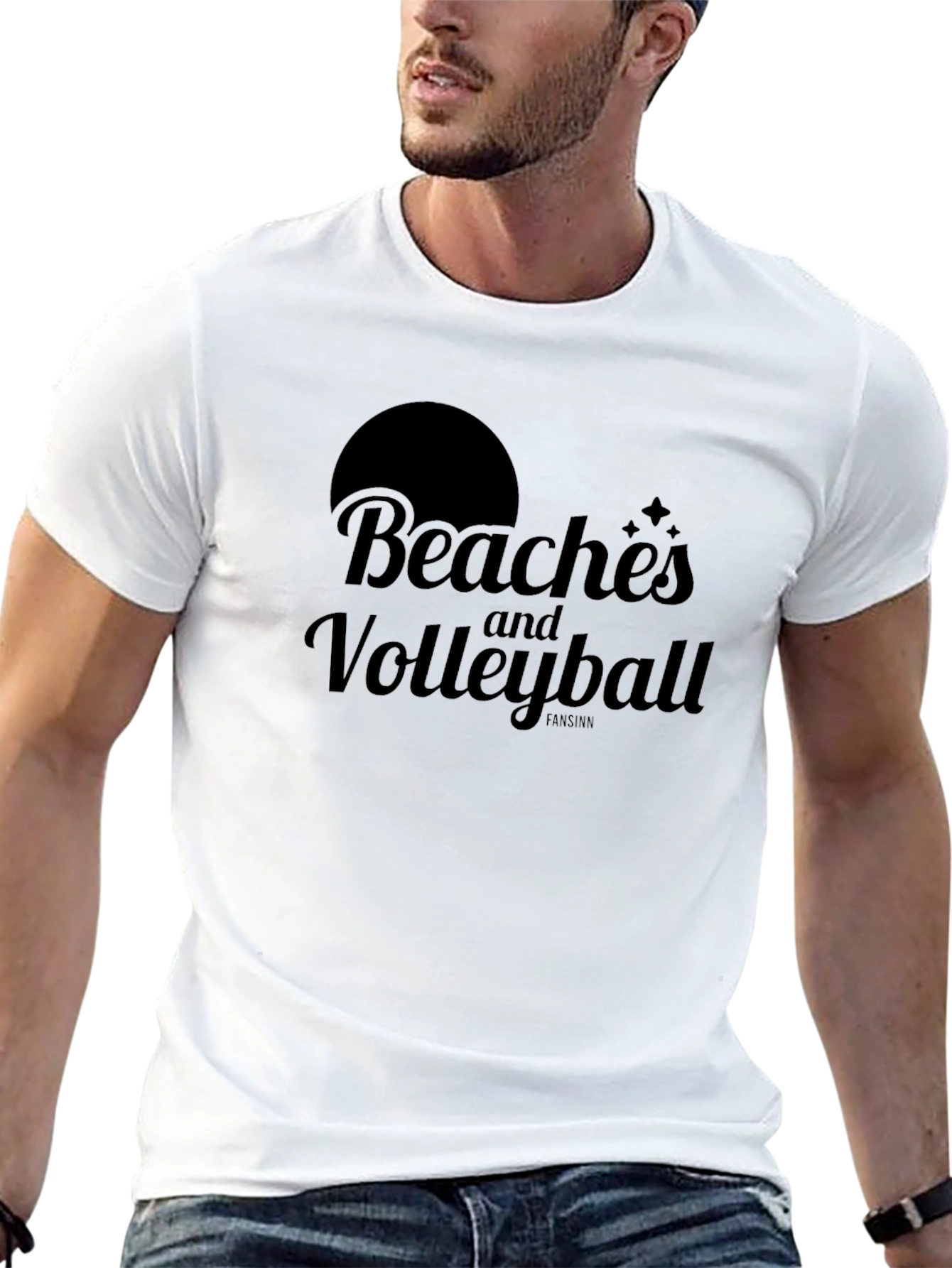 Beaches & Volleyball Graphic Tee