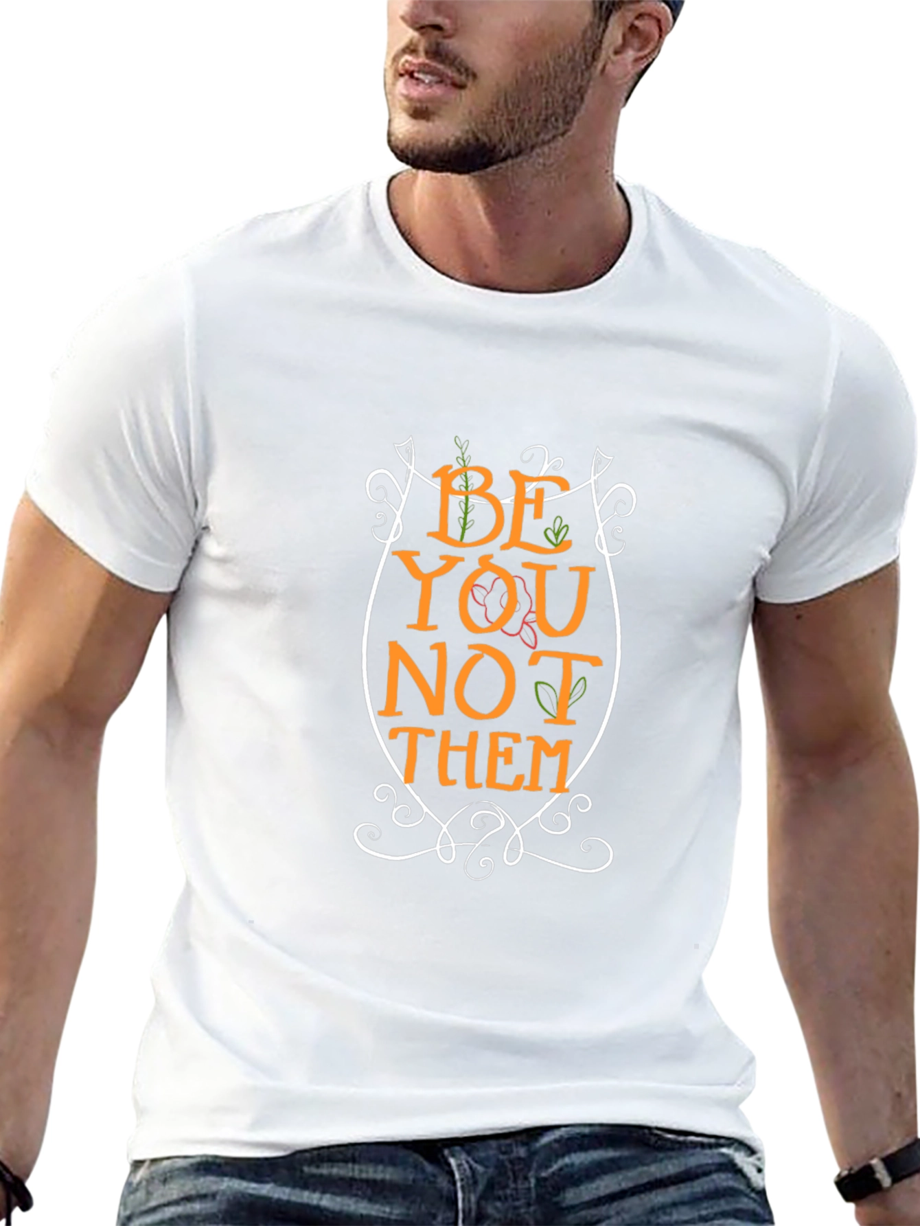 Be You Not Them Graphic T-Shirt - Black