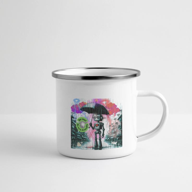 "Rainy Day Resilience: Eco-Friendly Robot" 2