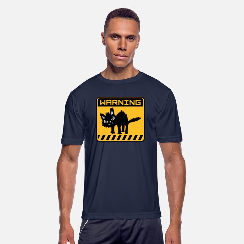 Warning dangerous cat