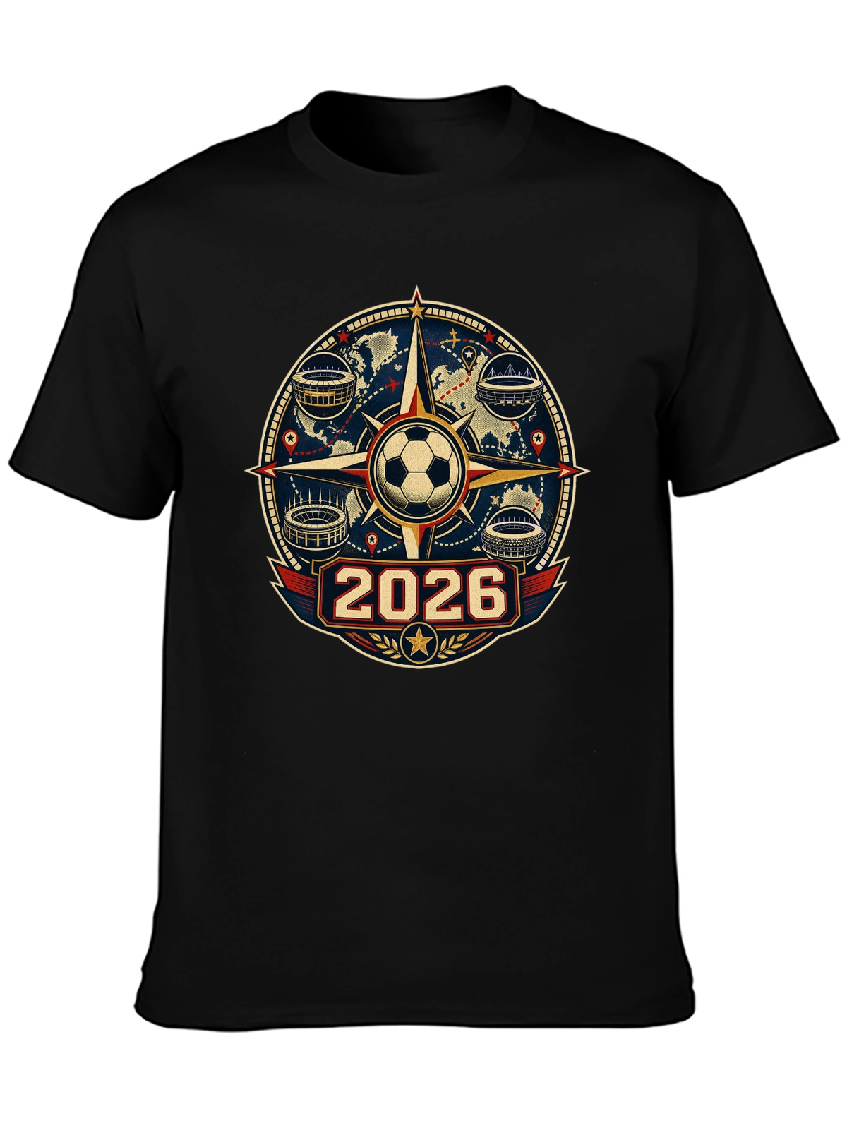 My Team My Heart – World Cup Fanatic Street Style T-Shirt