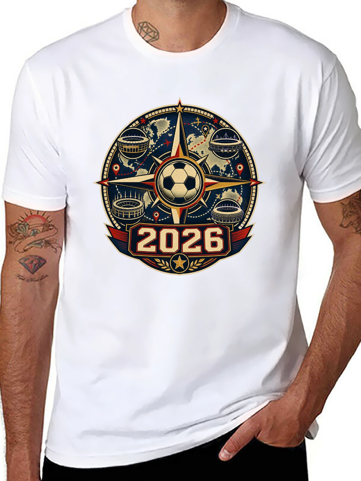 My Team My Heart – World Cup Fanatic Street Style T-Shirt