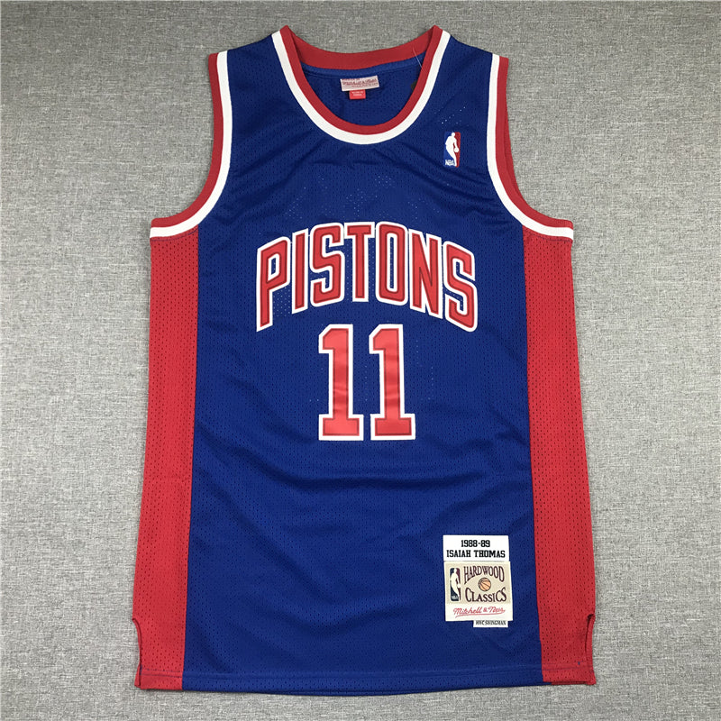 Men's Detroit Pistons Isiah Thomas 1988-89 Hardwood Classics Swingman Jerseys