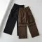 Classic Pants Retro High Waist Multi-pocket Cargo Pant