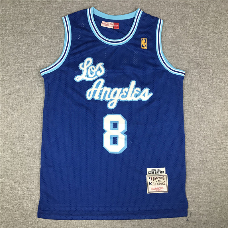 Men's Los Angeles Lakers Kobe Bryant 1996-97 Hardwood Classics Authentic Jerseys