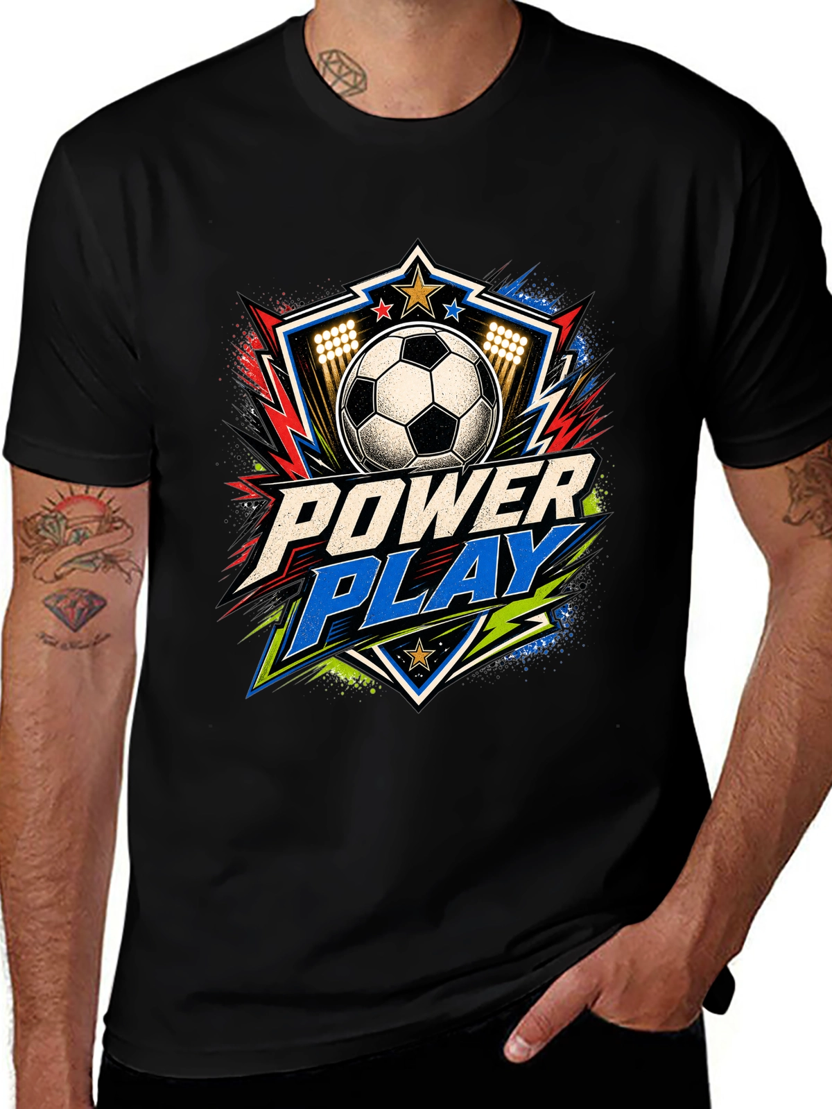 Raise Your Flags – World Cup Party Energy Street T-Shirt
