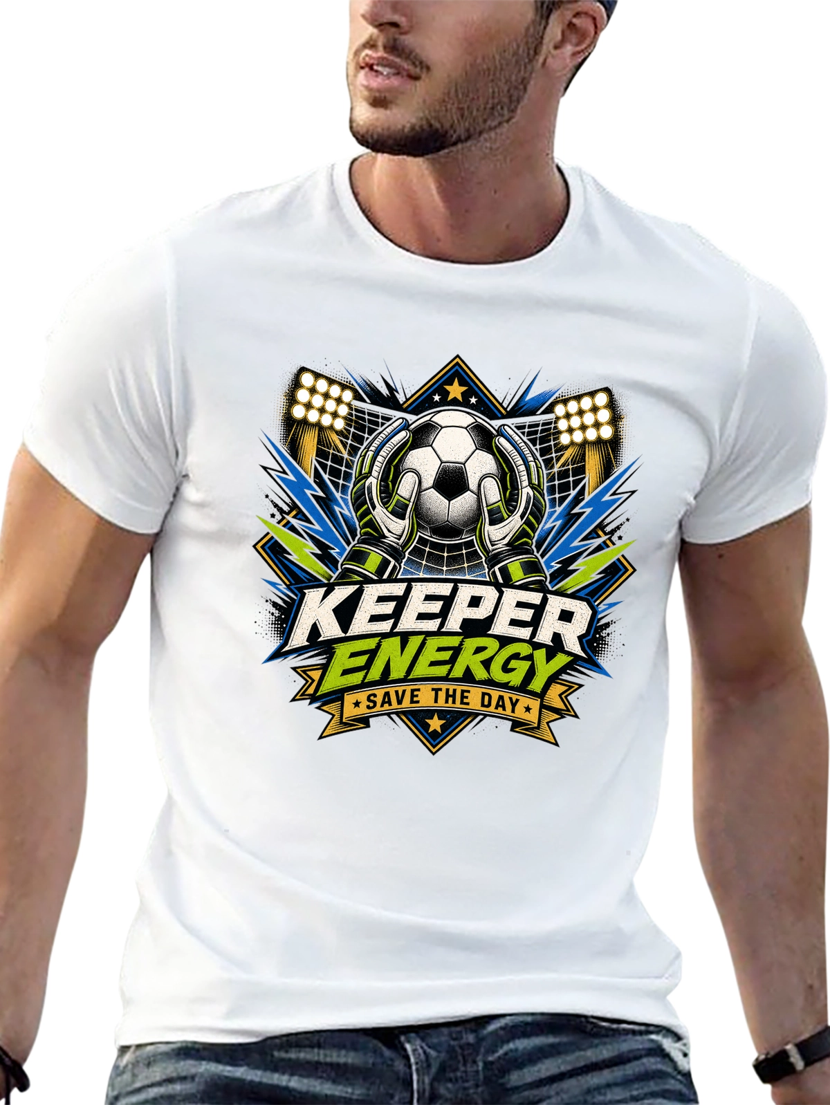 Raise the Trophy – World Cup Champion Mindset Premium Tee