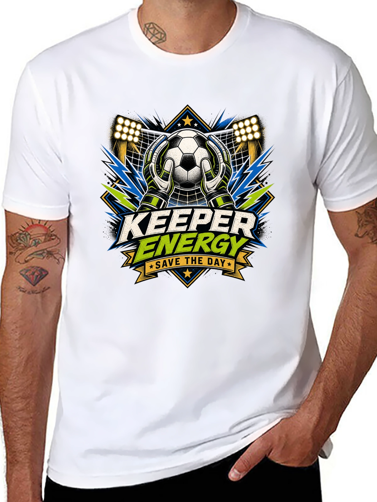 Raise the Trophy – World Cup Champion Mindset Premium Tee