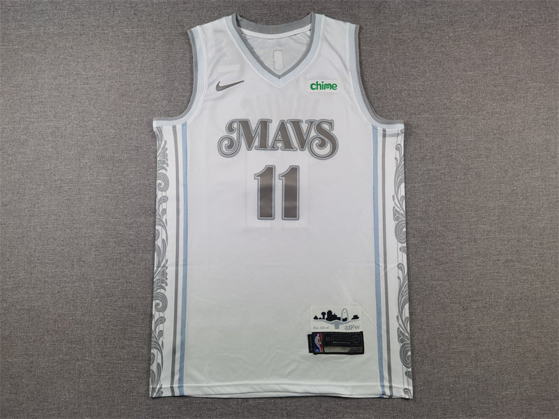 Men's Dallas Mavericks Kyrie Irving #11 White 2024/25 Swingman Player Jerseys - City Edition